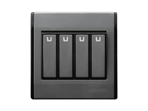 U4.0 four single (double) control large button switch